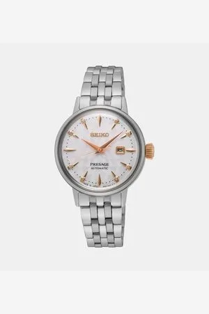 Seiko Montre Femme Presage Blanc SRE009J1