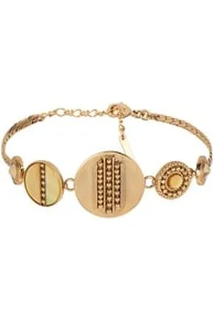 SATELLITE Bracelet soupe tendance nacre et cristal