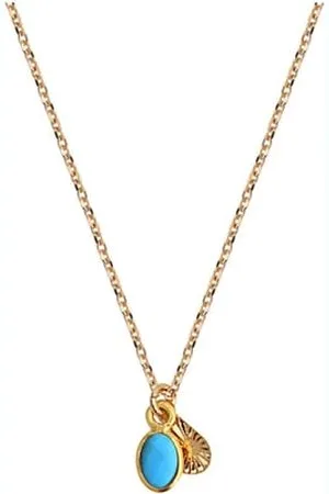 NILAÏ Collier GAÏA-Rouge-Taille unique