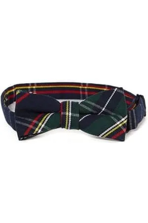 HARRINGTON Noeud papillon écossais marine