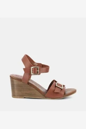 Kickers Sandales Cuir Kick Vodou