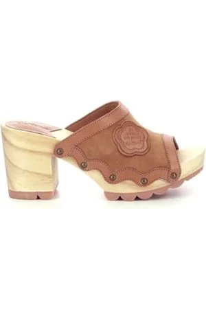 Kickers Mules Cuir Kick Woodstok