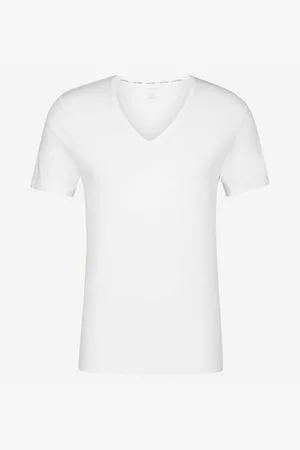 Calvin Klein Lot de 2 t-shirts en coton stretch col V slim fit