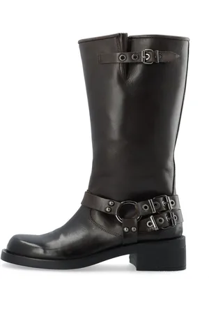 Bianco Biaharper Bottines Motardes