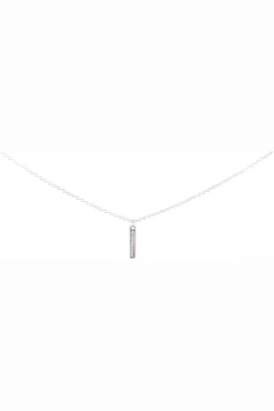Les Interchangeables Collier et pendentif A54273 - Barette Strassée PM Palladium Cristal Femme