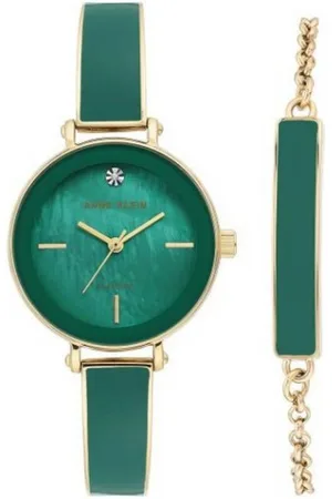 Anne Klein Montre femme AK-3620GNST - Bracelet Acier