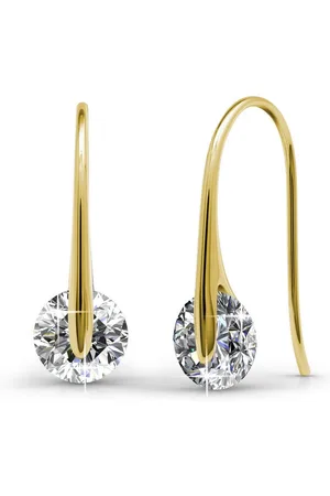 Myc-Paris Boucles d?oreilles Femme EVIDENCE - DE0162-G Laiton Doré