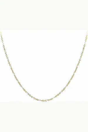 Angèle M Bijoux Collier femme Angèle M B2394-BLANC - Acier