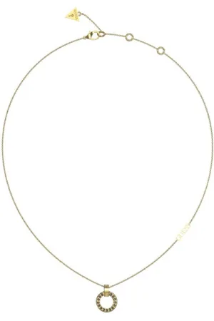 Guess Collier femme JUBN03159JWYG - CIRCLE LIGHTS Acier