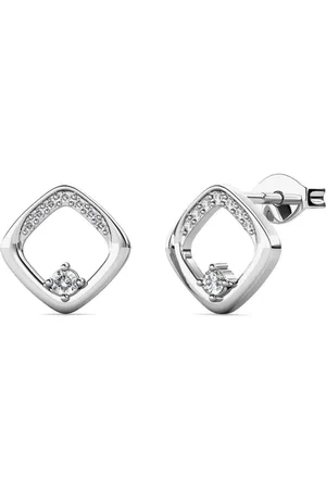 Myc-Paris Boucles d?oreilles Femme - DE0439-S Laiton Argent