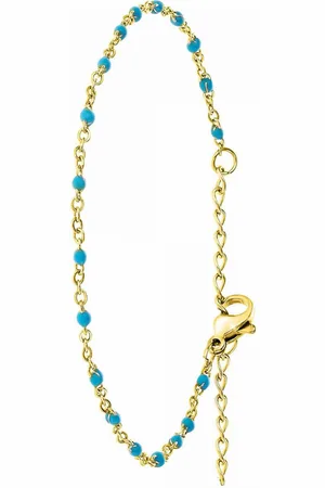 Angèle M Bijoux Bracelet Femme Angèle M B2395-BLEU - Acier Doré