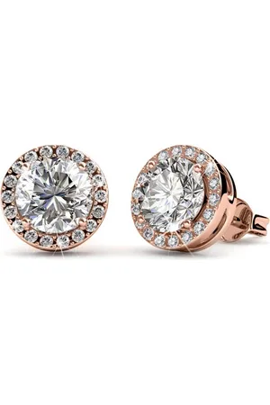 Myc-Paris Boucles d?oreilles Femme - DE0247-RG Laiton Doré rose