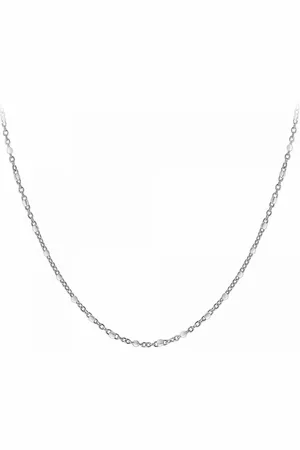 Angèle M Bijoux Collier femme Angèle M B2380-BLANC - Acier