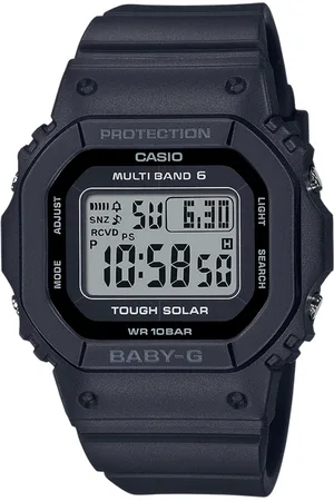 Casio Montre Femme BGD-5650-1ER - Bracelet Résine Noir