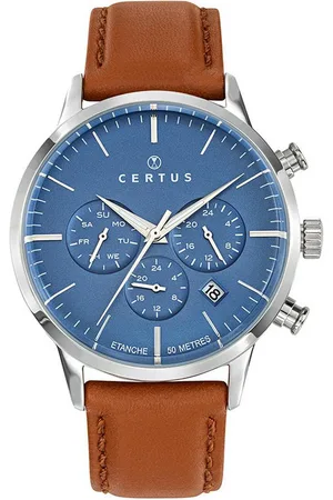 Certus Montre Homme 611141 - Bracelet Cuir