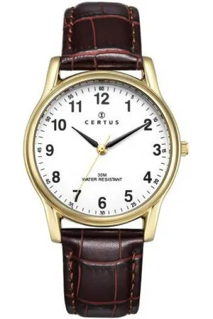 Certus Montre Homme 611231 - Bracelet Cuir
