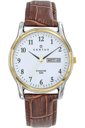 Certus Montre Homme 611302 - Bracelet Cuir
