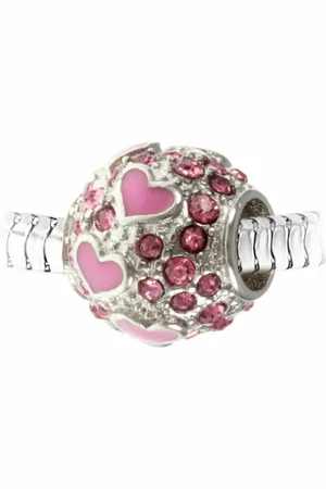 So Charm Bijoux Charm perle orné de cristaux de Bohème par SC Crystal