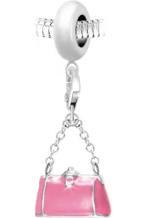 So Charm Bijoux Charm perle Sac à main par SC Crystal Paris® BEA0044+CH0109-argent