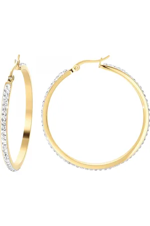 Angèle M Bijoux Créoles Angèle M B2103-DORE