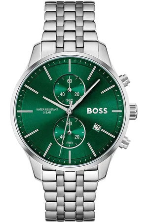 HUGO BOSS Montre Homme Montres ASSOCIATE 1513975 - Bracelet Acier Acier