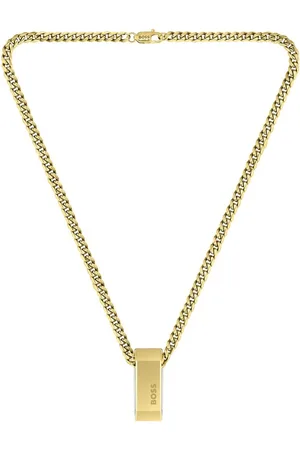 HUGO BOSS Collier Homme en Acier