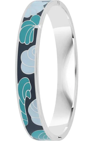 So Charm Bijoux Jonc Femme So Charm - B4340-ARGENT - Bracelet Email Argenté