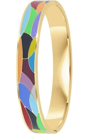 So Charm Bijoux Jonc Femme So Charm - B4363-DORE - Bracelet Email