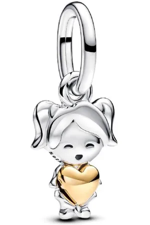 PANDORA Charm Pendant Petite Fille Heureuse
