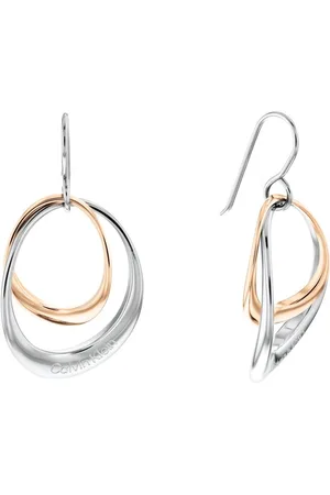 Calvin Klein Boucles oreilles Calvin Klein Warped Rings - 35000003 Acier