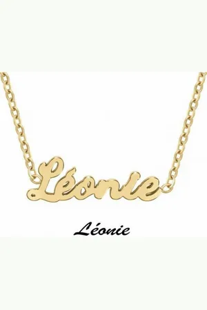 Athème Collier Femme - B2689-DORE-LEONIE Acier
