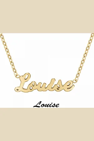 Athème Collier Femme - B2689-DORE-LOUISE Acier