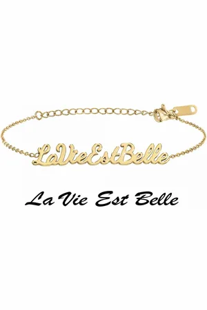 Athème Bracelet Femme - B2694-DORE-LAVIEESTBELLE Acier