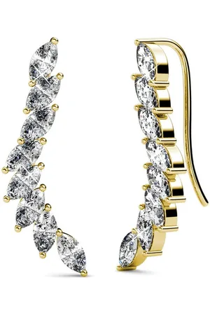 Myc-Paris Boucles d?oreilles Femme - DE0340-GC Laiton Doré