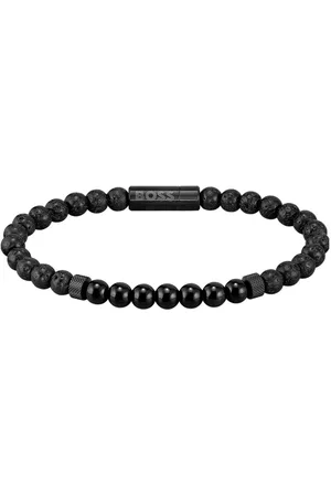 HUGO BOSS Bracelet Homme Hugo - MIXED BEADS 1580272 Acier perle