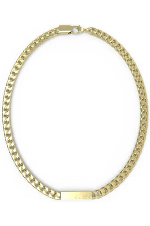 Guess Collier homme JUXN03005JWYG - X LOGO Acier