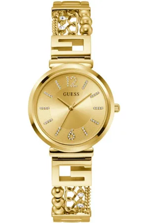 Guess Montre femme G Cluster GW0545L2 - Bracelet Acier