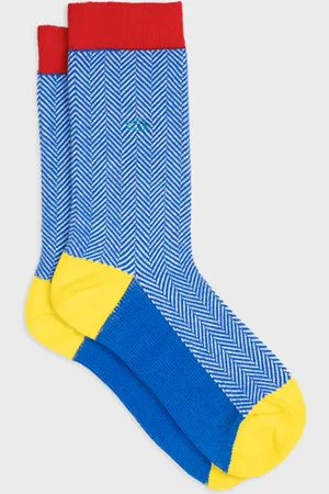 Billybelt Chaussettes en coton peigné Chevrons