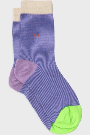 Billybelt Chaussettes en coton peigné Rayées