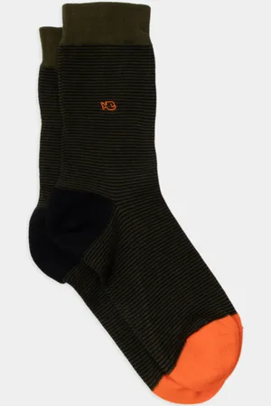 Billybelt Chaussettes en coton peigné Rayées