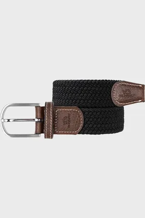 Billybelt Ceinture tressée élastique réglisse