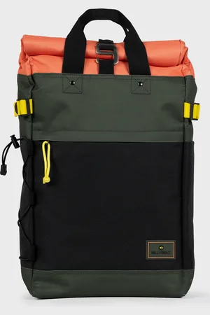 Billybelt Sac à dos 100% polyester recyclé Roll-top - et orange