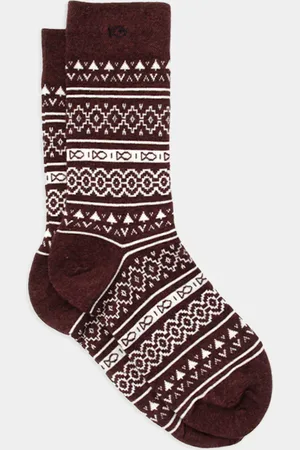 Billybelt Chaussettes en coton peigné Jacquard