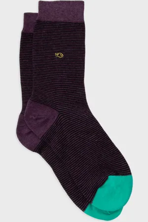 Billybelt Chaussettes en coton peigné Rayées