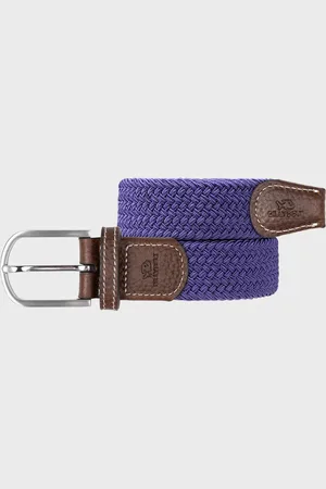 Billybelt Ceinture tressée élastique Violet astral