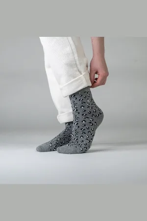 Billybelt Chaussettes en coton peigné Léopard