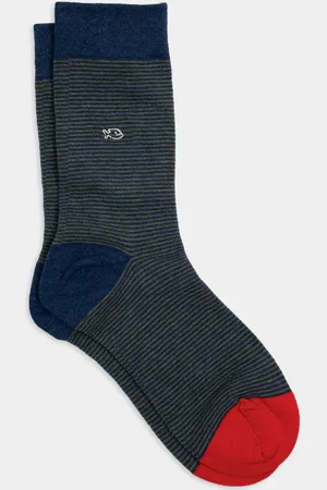 Billybelt Chaussettes en coton peigné Rayées