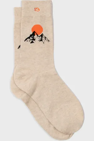 Billybelt Chaussettes en coton peigné À motifs - Mont