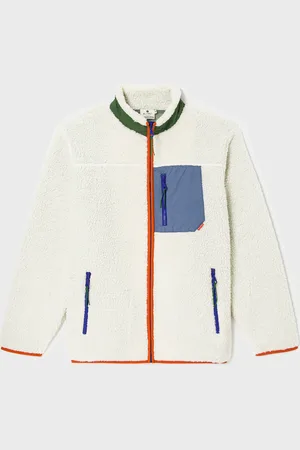 Billybelt Veste sherpa mixte zippée Ivoire
