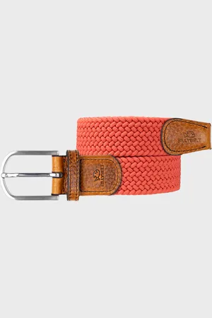 Billybelt Ceinture tressée élastique Rose pêche